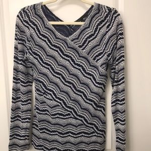 Long sleeve lace top